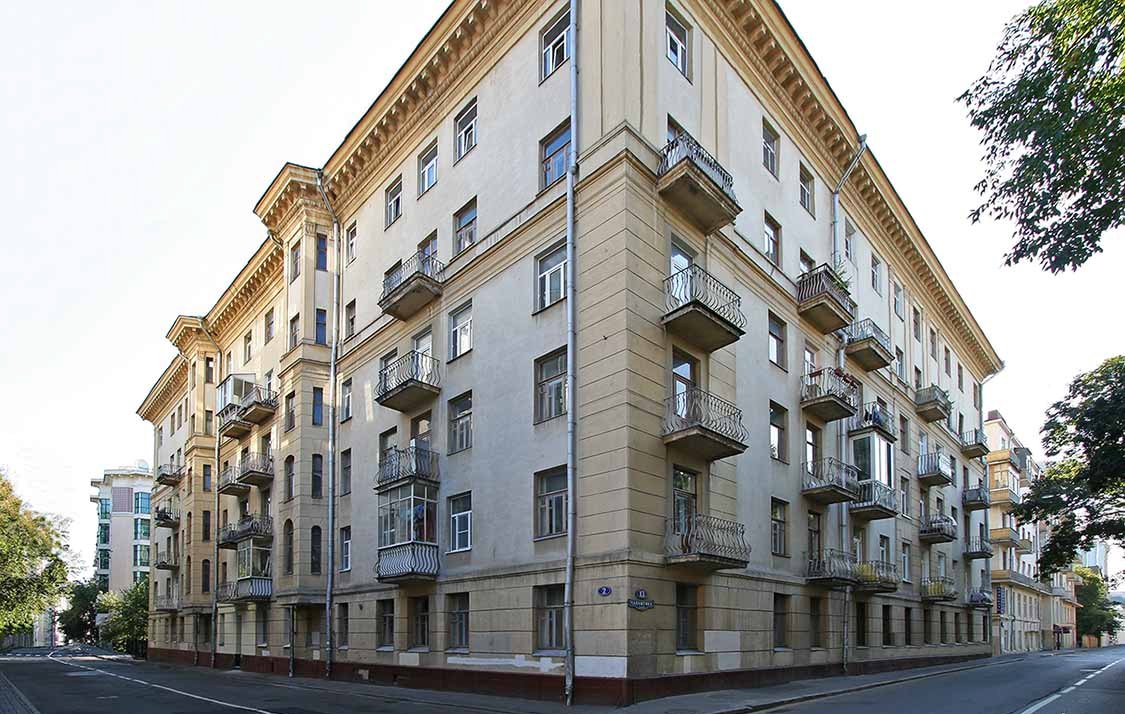 Ремонт балконов в домах Сталинка в Долгопрудном